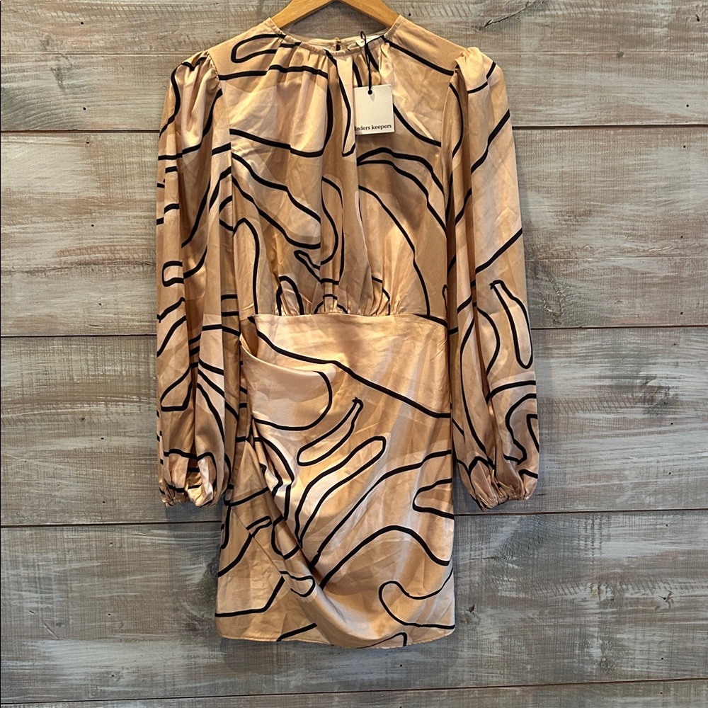 NWT ANTHRO Finders Keepers Giselle LS Mini Dress size XXS/00